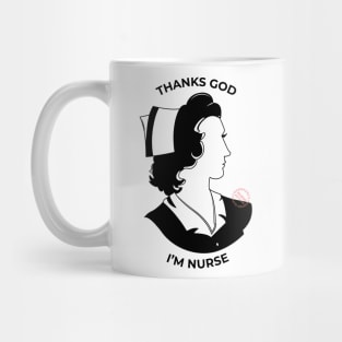 Thank God, I'm Nurse Mug